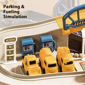 Grande aventure 1:5 jouet de piste de dinosaure de wagon électrique deux en un pour enfants en plastique éducatif croisement bricolage jouets ferroviaires - Product Image 5