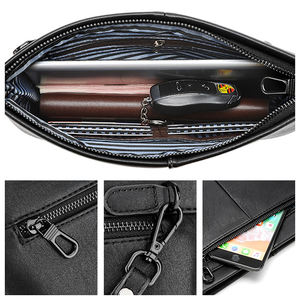 Borsa a Mano da Uomo alla Moda, Grande Capacità, Casual Business, Borsa a Busta Bicolore, Acquisto <span class=keywords><strong>Online</strong></span> su <span class=keywords><strong>Alibaba</strong></span> Cina - Product Image 4