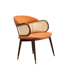 Silla de Estudio Multifuncional de Madera Maciza Estilo del Sudeste Asiático con Respaldo para Sala de Estar, Hotel y Restaurante - Product Image 5