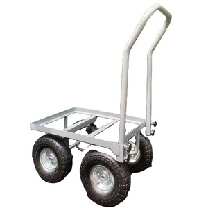 Chariot de rangement multifonctions Étagères Caddy Cage Trolley Chariot pliable Poussoir Bicyclette Cargo Trailer Luggage Cart Hand Truck - Product Image 2