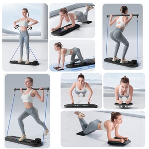 Xách tay có thể gập lại Pilates Cải Cách Máy Nhà tập luyện AB huấn luyện viên cho phụ nữ được thiết kế cơ thể kháng ban nhạc Pilates Studio - Product Image 3