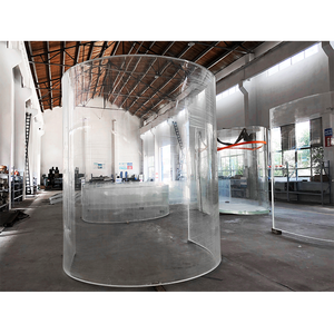 レストラン用アクリルを使用した超透明水族館デザイン、水族館の装飾水中風景 @ - Product Image 5