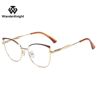 Lunettes de lecture œil de chat pour femmes 6939, anti-lumière bleue, montures de lunettes de vue tendance pour ordinateur 2025