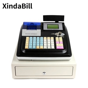 Xindabill Hot Selling Ingebouwde Thermische Printer 58Mm <span class=keywords><strong>Pos</strong></span> Systeem Elektronische Kassa Met Kassalade Eenvoudig Te Bedienen - Product Image 1