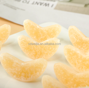 Bonbons gélifiés aux tranches de pomme saines personnalisés, 5% de concentré de pomme, sachet de 53g, fruits, best-seller, vente en gros, OEM, bonbons aux fruits, collations - Product Image 4