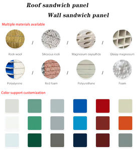 핫 세일 EPS 폴리스티렌 샌드위치 벽 패널 건축 자재용 폼 코어가있는 공장 직접 건축 단열 보드 - Product Image 5
