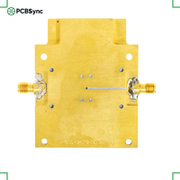 PCBSync Rogers RT/duroid 6002 1.0mm 2oz Or dur 6 couches Carte de communication aérospatiale