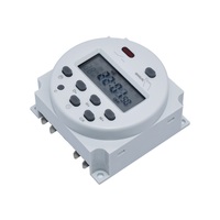 Interruptor temporizador CN101A AC/DC 12V 24V 110V 120V 220V 230V 240V Digital LCD Power Week Mini interruptor de tiempo programable relé 8A a 16A