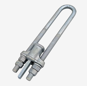 Steel U-Bolt <b>Clamp</b> Adjustable Wire Tension <b>Clip</b> for Power Accessories - Product Image 1