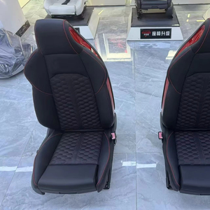 GZYLC <span class=keywords><strong>Coprisedili</strong></span> in Pelle Completi per <span class=keywords><strong>Audi</strong></span>, Produzione Diretta, per Modelli A4 A6 A7 A8 - Product Image 1