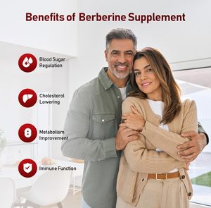OEM ODM etiqueta privada con extracto de canela de Ceilán 1300mg berberina HCL 100mg suplemento orgánico cápsulas de berberina - Product Image 3