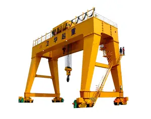 Schwerlast 30-Tonnen-Rahmen-Kran elektrische Doppelgitter-Schiene 50 Tonnen Gantry-Kran