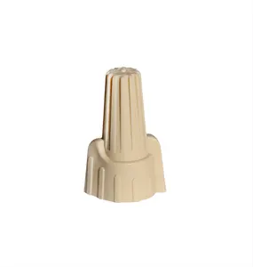 waterproof Twin-wing screw cable cap P12-TV Tan cable cap Spring terminal cap 1000pcs Quick convenient Wire Connector