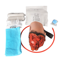 Kit de Simulación de Trauma de Miembro Amputado de Silicona Portátil, Marca EZTRAIN, Modelo Christine, Regalo para Estudiantes de Medicina