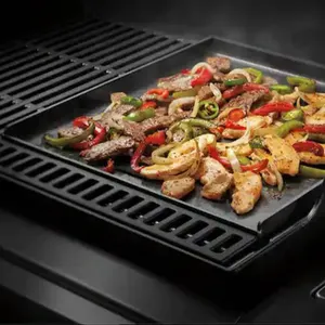 Hot Sale Warp-beständiger, aus Kohlenstoffs tahl gefertigter Grill Grill Pan Plate Flat Topper für die Küchen kollektion im Freien