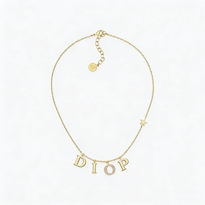 Light Luxury Stainless Steel Fashion <strong>Necklace</strong> New Letter Pendant <strong>for</strong> Women Collarbone Gift <strong>for</strong> <strong>Girlfriend</strong> - Product Image 3