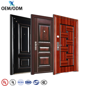 Fabricant/usine/OEM/OEM design moderne de maison <span class=keywords><strong>turque</strong></span> portes de sécurité extérieures blindées en acier inoxydable métal pour maisons - Product Image 1