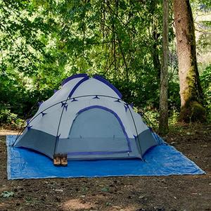 YRH usine 90g 120g <span class=keywords><strong>130g</strong></span> toit de camion robuste polyéthylène étanche PE PVC bâche usine bleu/Orange bâches rouleau feuille - Product Image 5