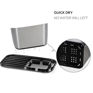 Masthome New Stainless Steel Tidy Sink Organizer <strong>Kitchen</strong> Sink <strong>Caddy</strong> - Product Image 3