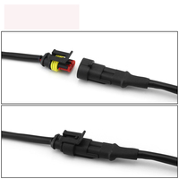Juego de 4 Luces LED Universales para Parrilla de Coche, Nuevas Luces de Circulación Diurna y Antiniebla con Luces Amarillas/Ámbar y Arnés de Cables