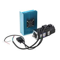 Motor Stepper Hybrid 2 Fasa 57mm Nema23 Torsi Tahan 2.2N.m Kit Driver Motor Stepper Loop Tertutup Terintegrasi DC24V Garansi 1 Tahun