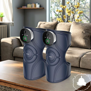 Masajeador inteligente para el hogar para articulación de rodilla, calefacción eléctrica y presión de aire, almohadilla calefactora de rodilla recargable, masajeador de rodilla - Product Image 5