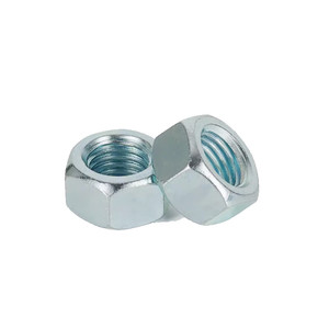 Écrous hexagonaux haute résistance M6 de l'usine Bibo Yaente |   Écrous hexagonaux galvanisés |   Écrous hexagonaux externes M6 revêtus de Dacromet, haute résistance - Product Image 2