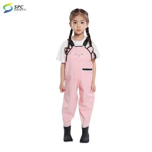 <span class=keywords><strong>Cuissardes</strong></span> de pêche et de sport en PVC imperméables avec poche zippée pour jeunes, enfants, filles, idéales pour la navigation, la plage, la randonnée aquatique et les ruisseaux. - Product Image 6