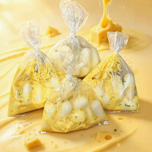 Decoraciones de plástico para huevos de Pascua, artículos desechables para fiestas, blancos y amarillos con lunares verdes - Product Image 4