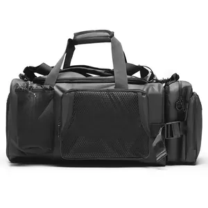 Heavy Duty Durable Waterproof nylon Sports Weekender Overnight camping Bag 2-In-1 Travel Gym zipper Duffle Bag