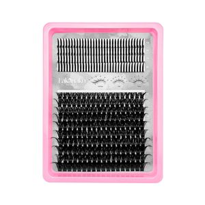 Pestañas Individuales Lakanaku Diy, Curvatura D, Fibras Sintéticas, Base de Plástico y Algodón, Pestañas Postizas para la Población en General - Product Image 1