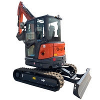 Nouvelle machine d'excavatrice Big Digger Kubota Engine Hydraulic Crawler 3t 4t 5t Excavator