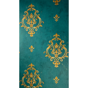 <span class=keywords><strong>Papier</strong></span> <span class=keywords><strong>peint</strong></span> brodé 3D de style <span class=keywords><strong>baroque</strong></span>, luxueux, adapté aux salons, aux chambres et aux décorations d'hôtels, décoration murale non tissée - Product Image 5