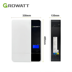 GROWATT Gran Oferta, Stock Disponible, Inversor Solar Off-Grid de 5KW 48V <span class=keywords><strong>SPF</strong></span> <span class=keywords><strong>5000</strong></span> <span class=keywords><strong>ES</strong></span>, Paralelo 9 Unidades 45KW WIFI GPRS para Almacenamiento en el Hogar - Product Image 1