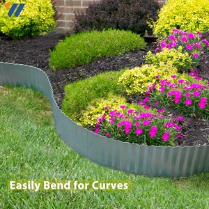 Bordure de jardin <span class=keywords><strong>en</strong></span> acier corten, résistant aux intempéries, sur mesure, <span class=keywords><strong>en</strong></span> métal, de YW Hardware - Product Image 2
