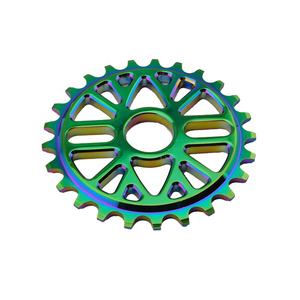 CNC 7075 T6 قطعة معدنية من العجل الخلفي للدراجة BMX قطع غيار الدراجة للسباق إعادة تجهيزها لتحسين الأداء - Product Image 2