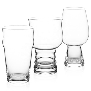 Craft brews các loại ly rượu 6-10 mảnh hiện đại làm bằng tay pha lê thủy tinh Ipa bia nếm chuyến bay Board <span class=keywords><strong>Set</strong></span> với tàu sân bay bằng gỗ - Product Image 6