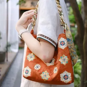 New Handbag Tote Bag Embroidered Kutch Style Shoulder Bag Tribal embroidered Bag Purse large ethnic wholesale