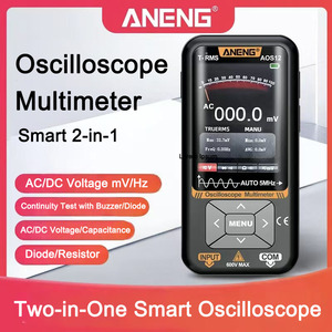 Handgehaltenes Farbdisplay Digitales Oszilloskop 2-in-1 Multimeter Anti-Burn Haushaltsgeräte-Wartung - Product Image 2