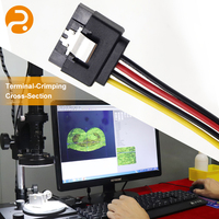Kabel Ekstensi SATA Power Direct-Connect PVC Universal untuk PC Host Server Perangkat SATA Ekspansi Catu Daya Panjang 1m