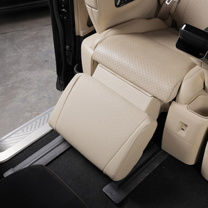 2023 pour Toyota Alphard 40 série voiture intérieur accessoire Style populaire <span class=keywords><strong>cuir</strong></span> protecteur siège central <span class=keywords><strong>repose</strong></span>-pieds organisateur - Product Image 1