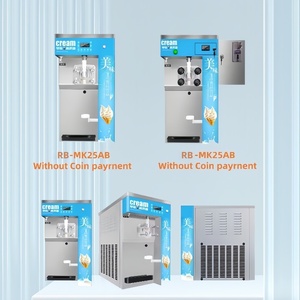 Machine à glaces molles commerciale - Distributeur automatique de glaces à monnayeur sans assistance humaine - Product Image 3
