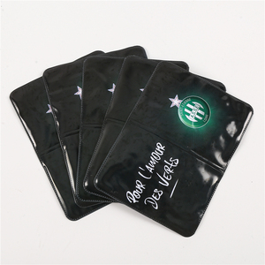 Personalizado plegable barato PVC negro <span class=keywords><strong>Visa</strong></span> de crédito promocional al por mayor ATM tarjetero tarjeteros de plástico - Product Image 4