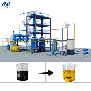 Transformez l'huile moteur usagée en diesel utilisable par <span class=keywords><strong>catalyse</strong></span> - Machine de distillation d'huile usagée personnalisable - Product Image 1