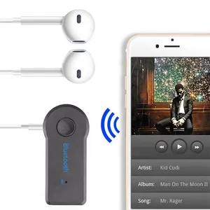 AUX Xe Bluetooth 5.0 Receiver 3.5Mm 3.5 AUX Jack Stereo Âm Nhạc Âm Thanh Xe Hơi Transmitter Loa Khuếch Đại Không Dây Adapter Với Mic - Product Image 2