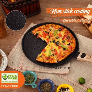Poêle à crêpe pour enfants, ustensile à pizza de 11 pouces avec <span class=keywords><strong>manche</strong></span> <span class=keywords><strong>amovible</strong></span> - Product Image 6