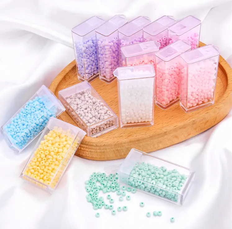 new color 3mm Macaron Frosted Glass seed Beads 450g/pack High Quality DIY Handmade Loose Beads