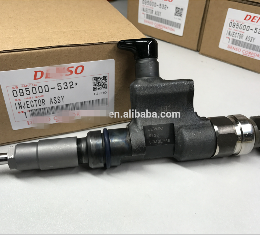 factory common rail injector 095000-5320 095000-5322 23670-78030 23670-E0140 for HINO DUTRO N04C fuel injector nozzle assy