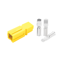 Enchufe industrial/enchufe de conector/terminales 1 polo-alta corriente 30A/75A/120A/180A 600V para batería de litio estilo KYanderson Con
