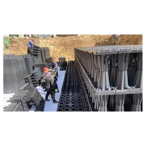 Módulo de PP de alta resistencia de carga 95% con relación de vacío para cajas de almacenamiento de agua de lluvia urbana para jardín al aire libre campo de Golf Escuela de plástico - Product Image 5